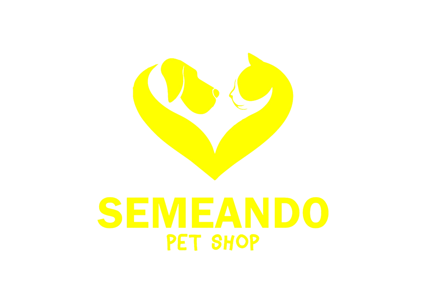 Logo Pet Shop Semeando